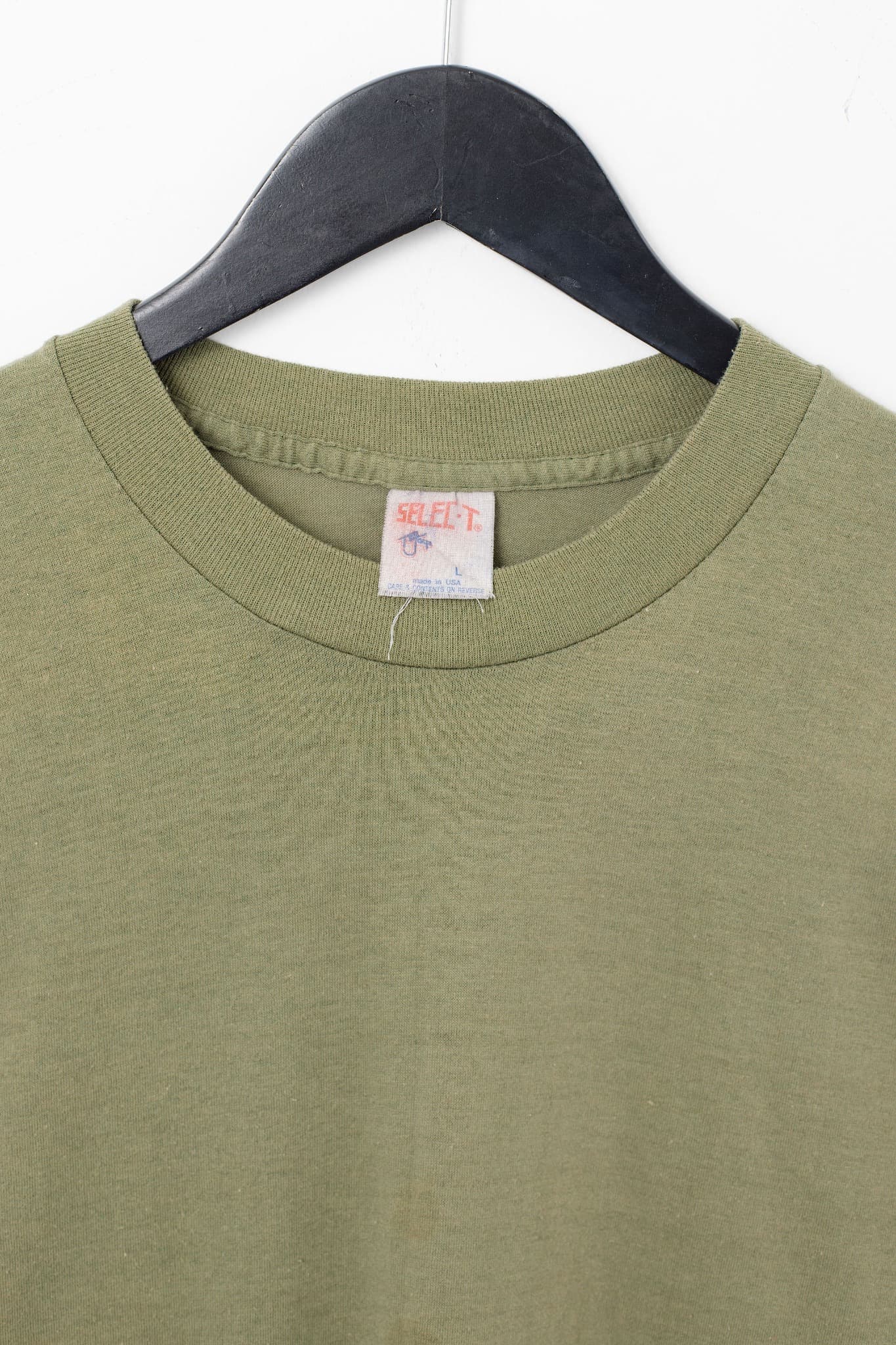 Vintage SELEC-T Olive Green T-Shirt — photo 3 of 3