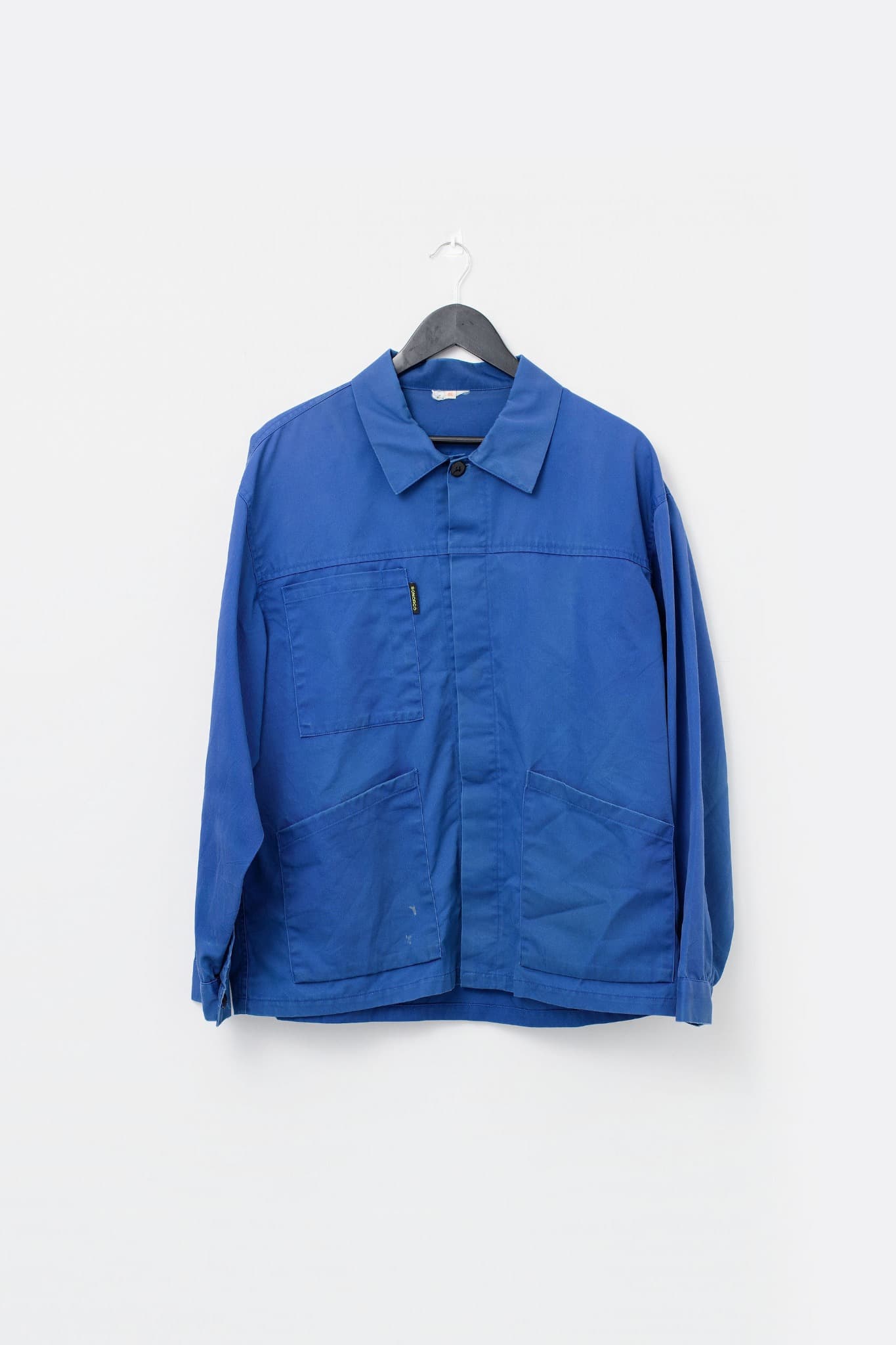 Vintage Sonorco French Workwear Chore Jacket Blue