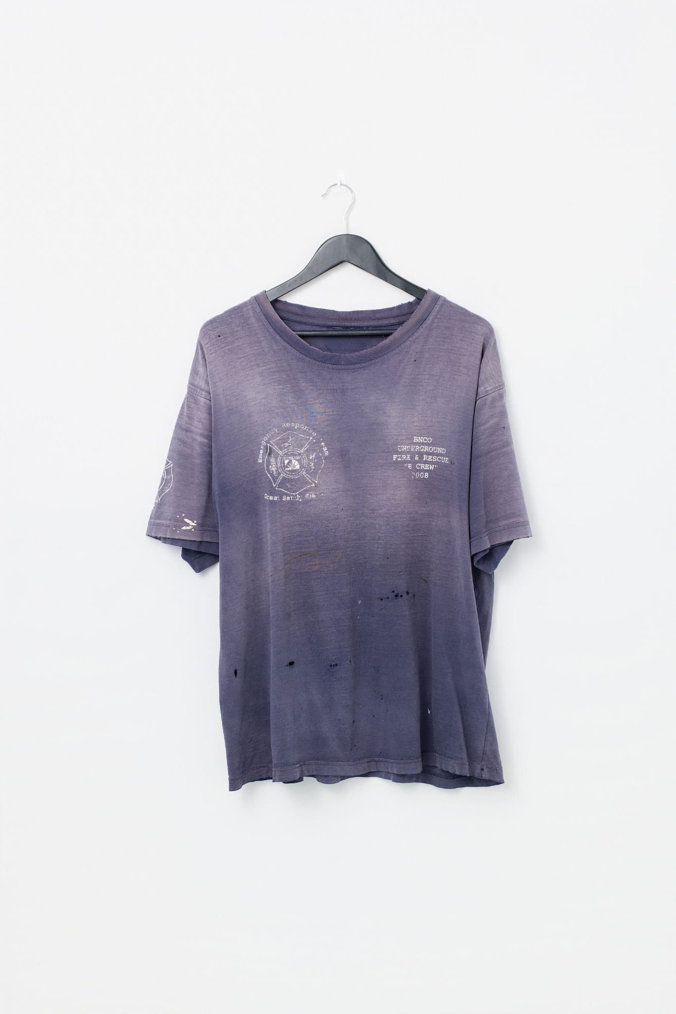 Vintage Thrashed 2000's Fire Rescue T-Shirt — photo 1 of 3