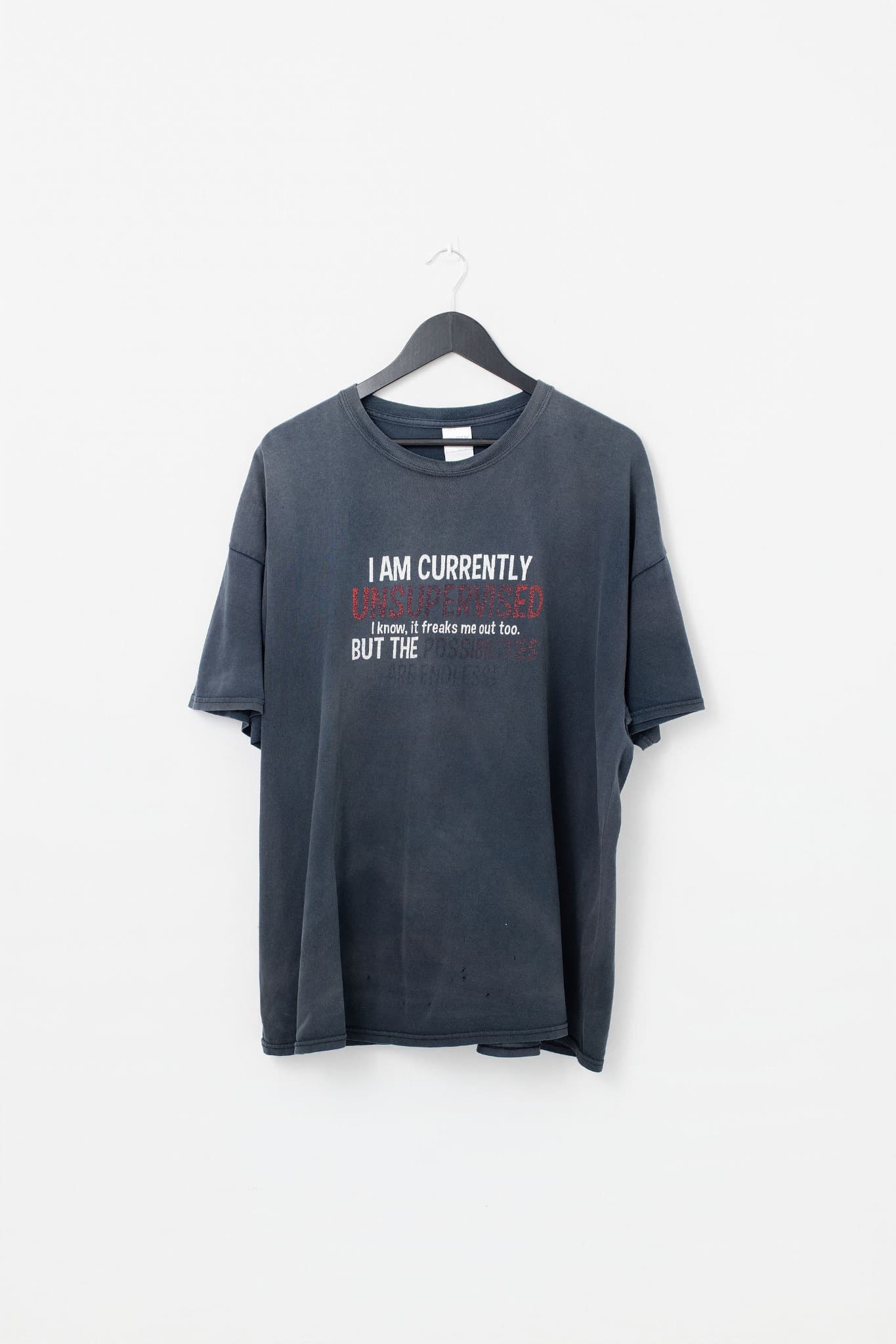 Vintage Thrashed 2000's Humour T-shirt — photo 1 of 3