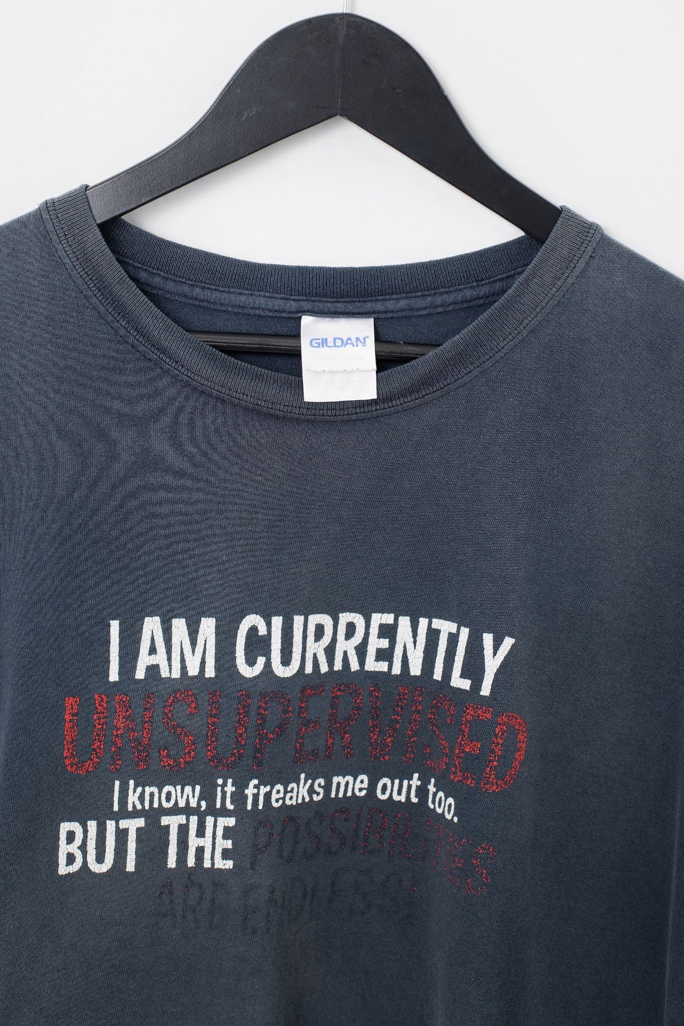 Vintage Thrashed 2000's Humour T-shirt — photo 3 of 3
