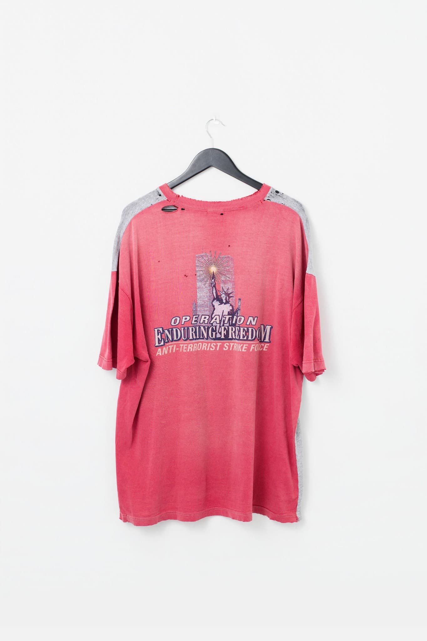 Vintage Thrashed 90's Enduring Freedom T-Shirt — photo 2 of 2