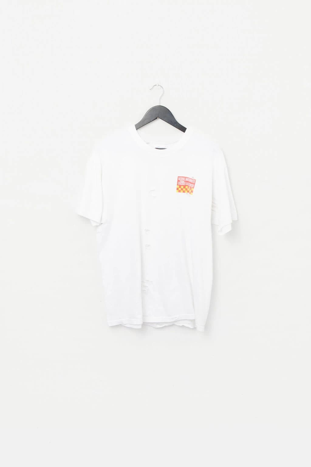 Vintage Thrashed 90's Hanes Beefy Workwear T-Shirt — photo 1 of 3