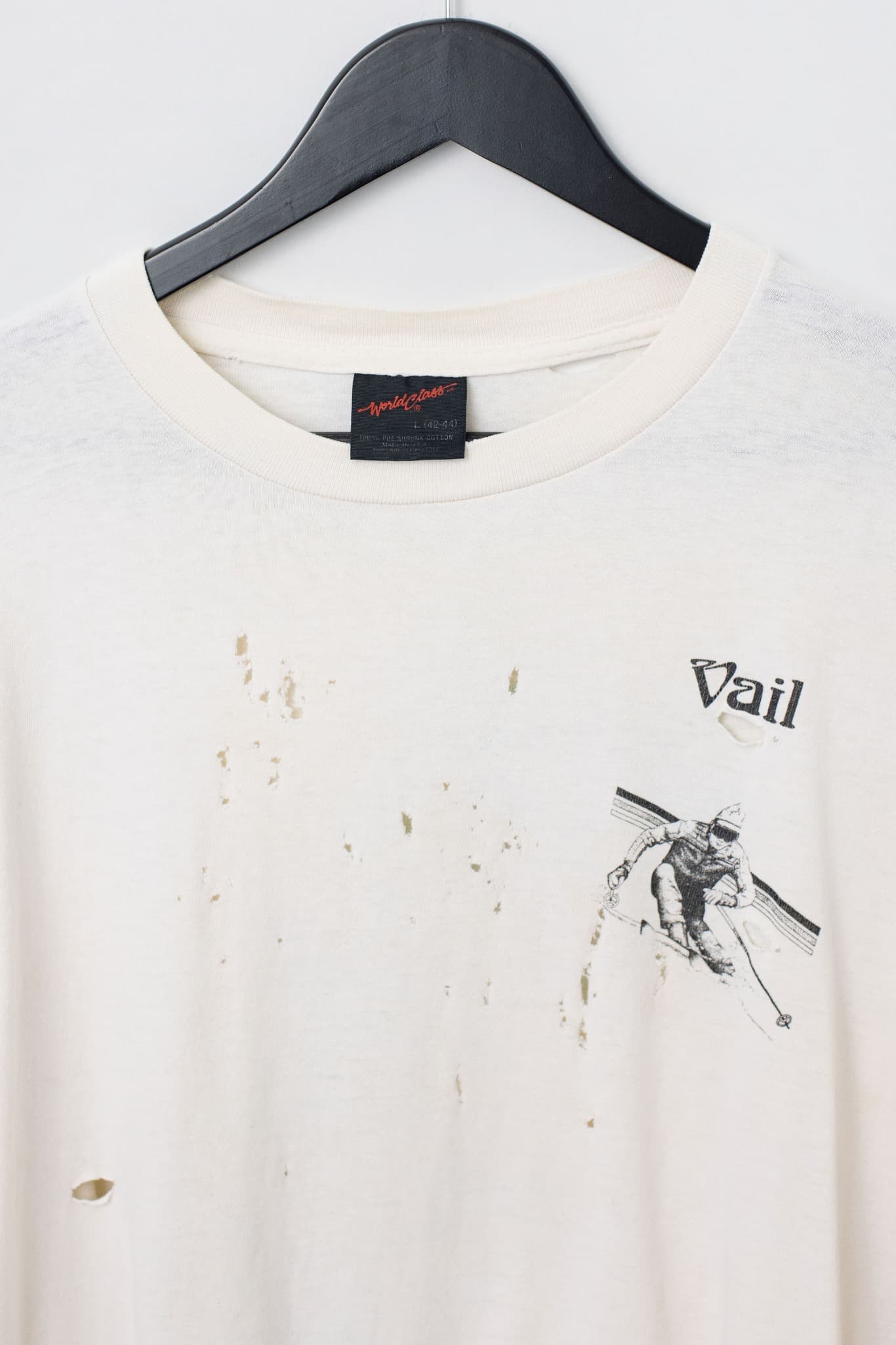 Vintage Thrashed 90's Skiing T-shirt — photo 3 of 3