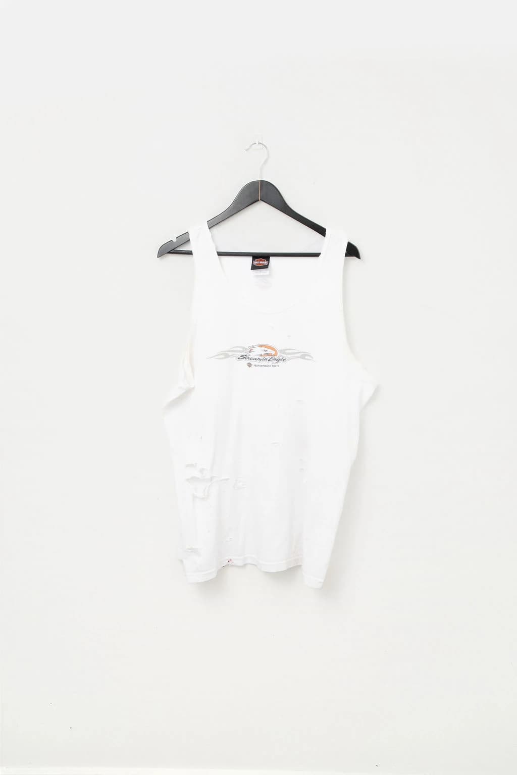 Vintage Thrashed Harley Davidson Singlet — photo 1 of 3
