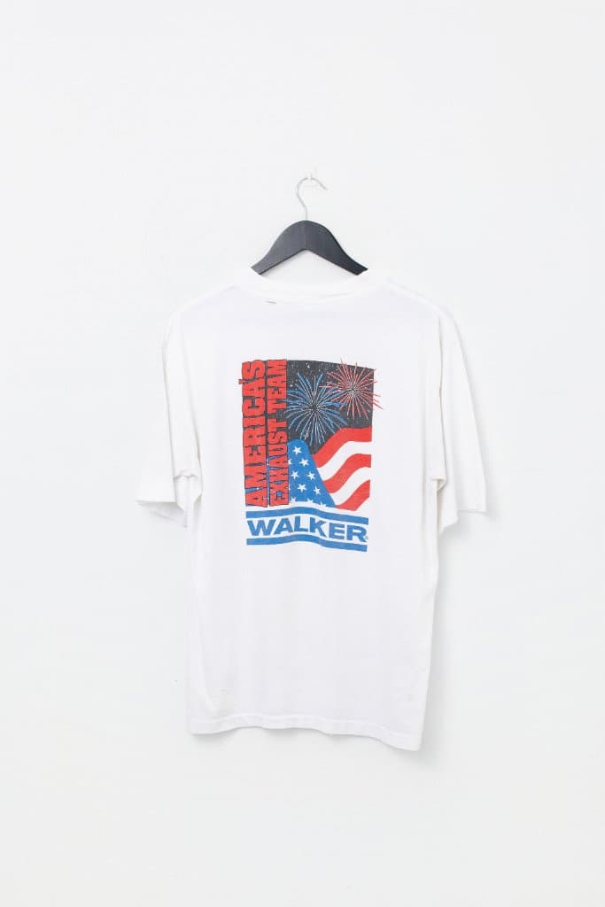 Vintage Thrashed & Paint Stained 90's Workwear T-Shirt — photo 2 of 3