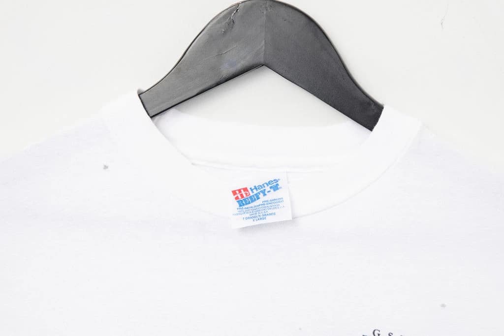 Vintage White Hanes Beefy-T Graphic T-Shirt — photo 2 of 2