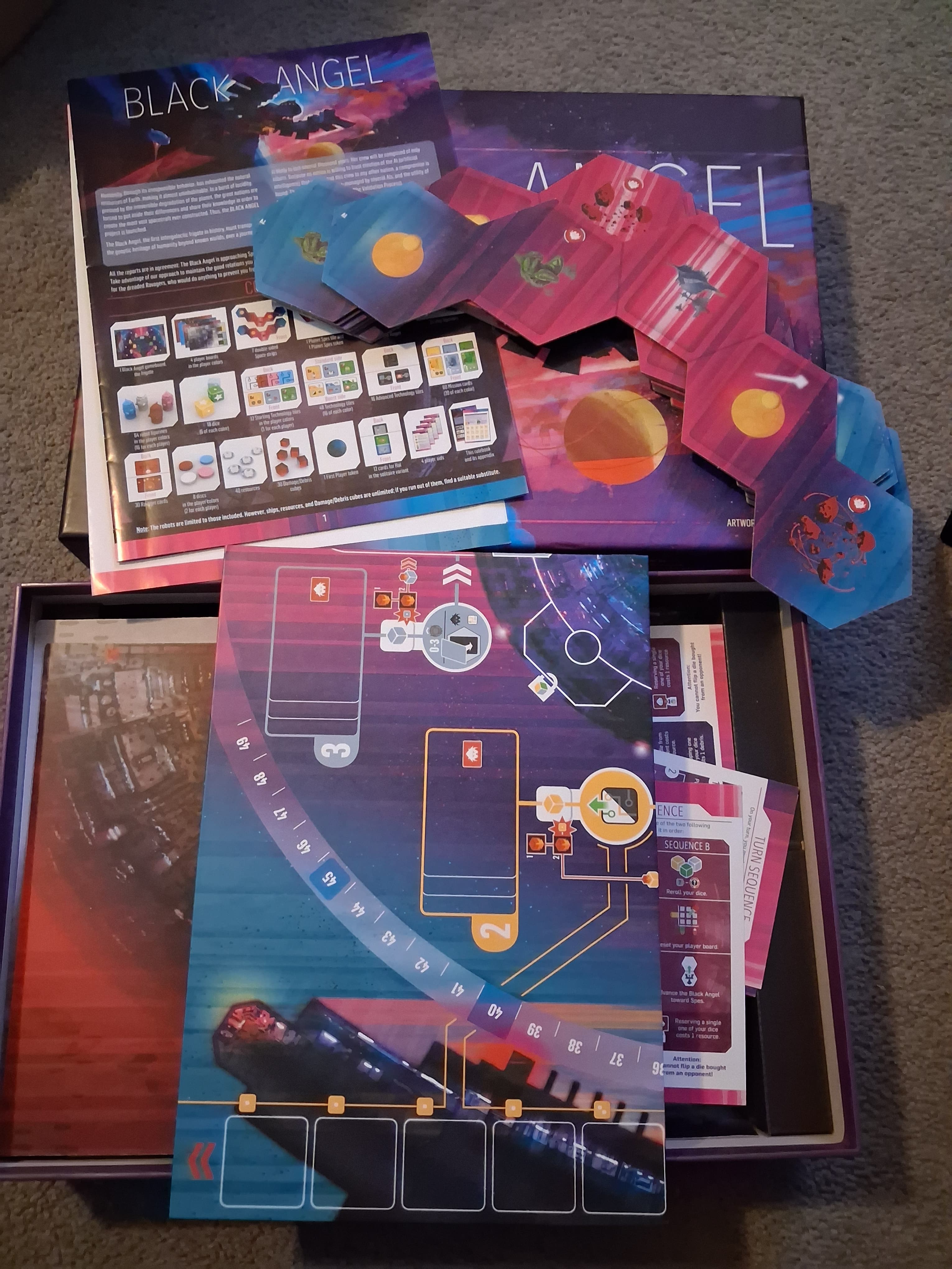 Black Angel Board Game By Pearl Games — photo 3 of 4
