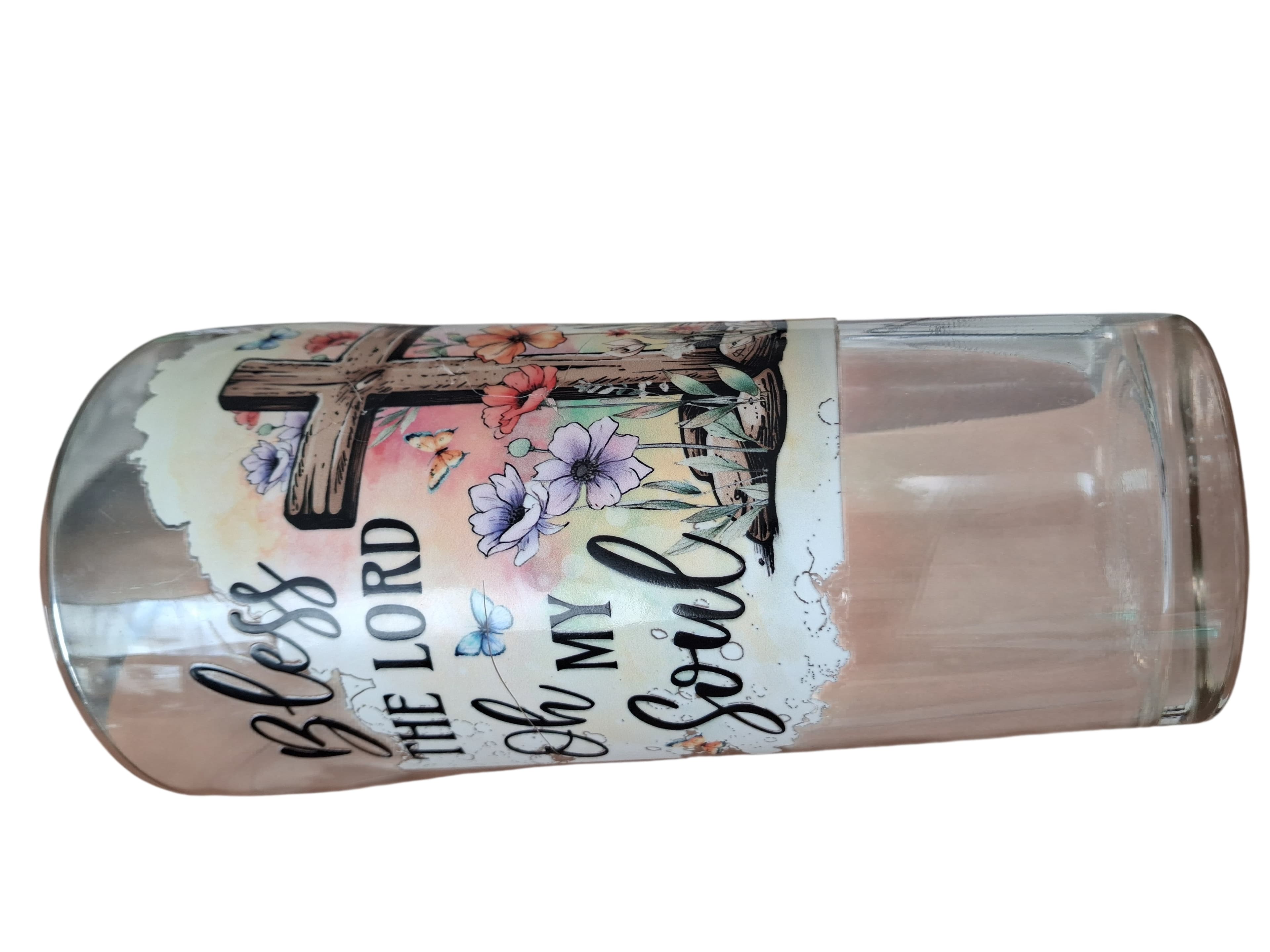 Bless The Lord Oh My Soul Clear Glass Tumbler — photo 1 of 3