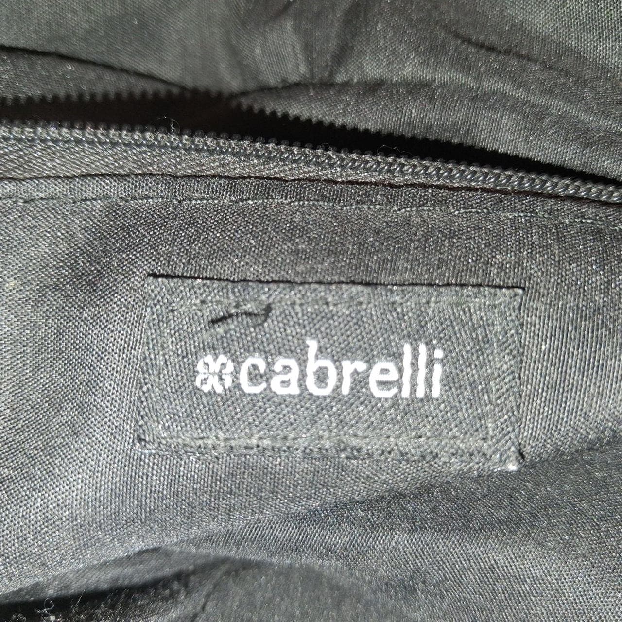 π Cabrelli Grey Faux Leather Satchel Handbag π β photo 3 of 4