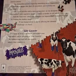 Cow Country 1000-Piece Jigsaw Puzzle Multicolour — photo 4 of 4