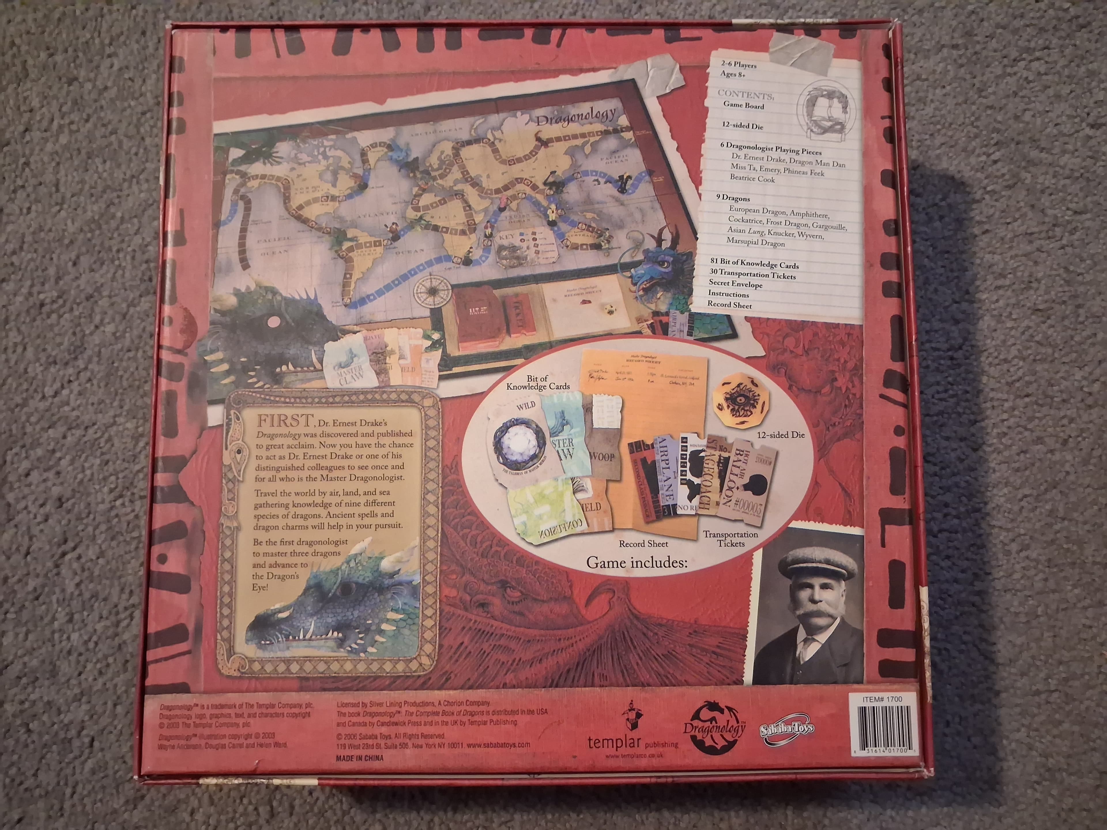 Dragonology: The Game - Complete Fantasy Board Game 2006 — photo 2 of 4