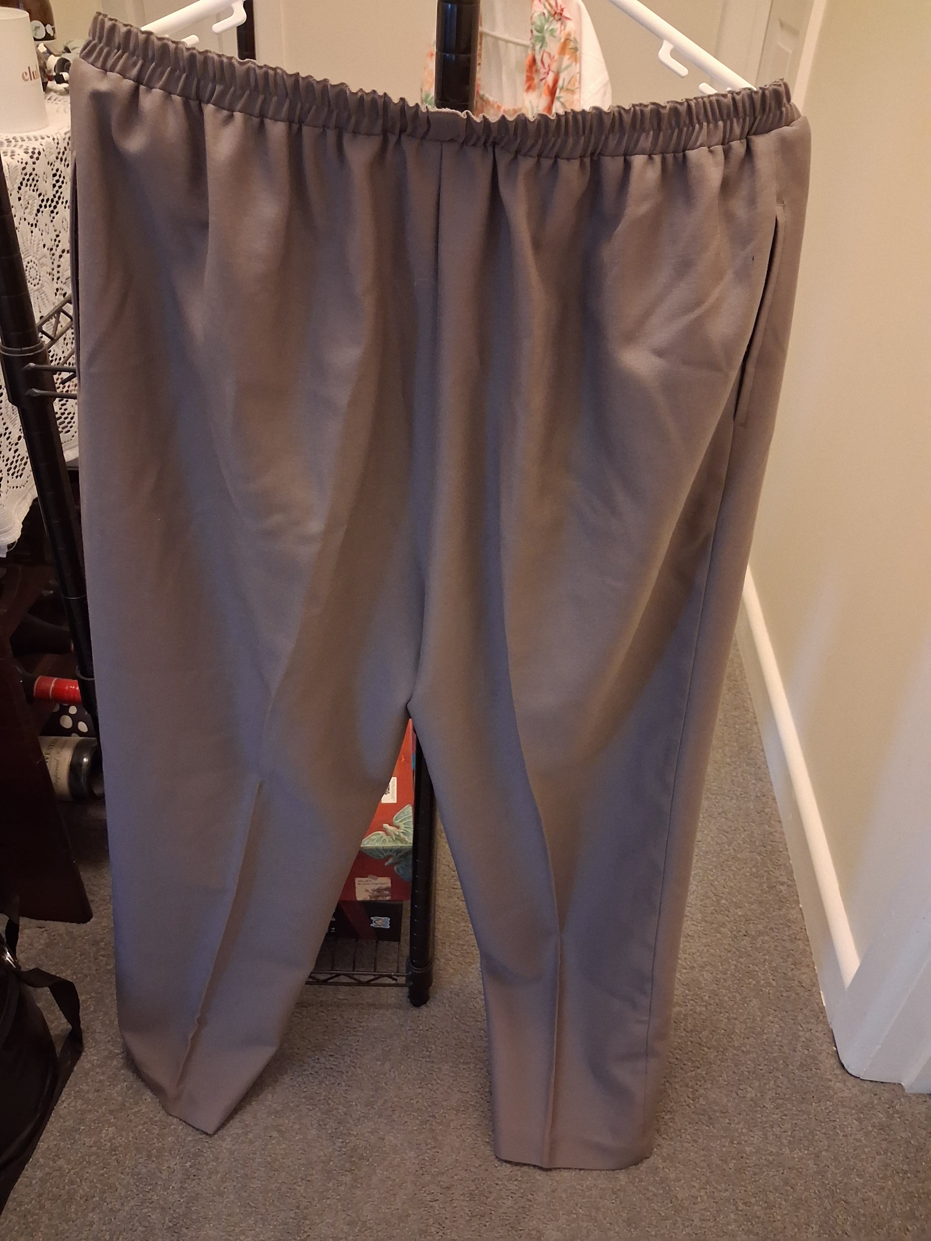 Fella Hamilton Women's Brown Elastic Waist Trousers Size 16 — photo 4 of 4