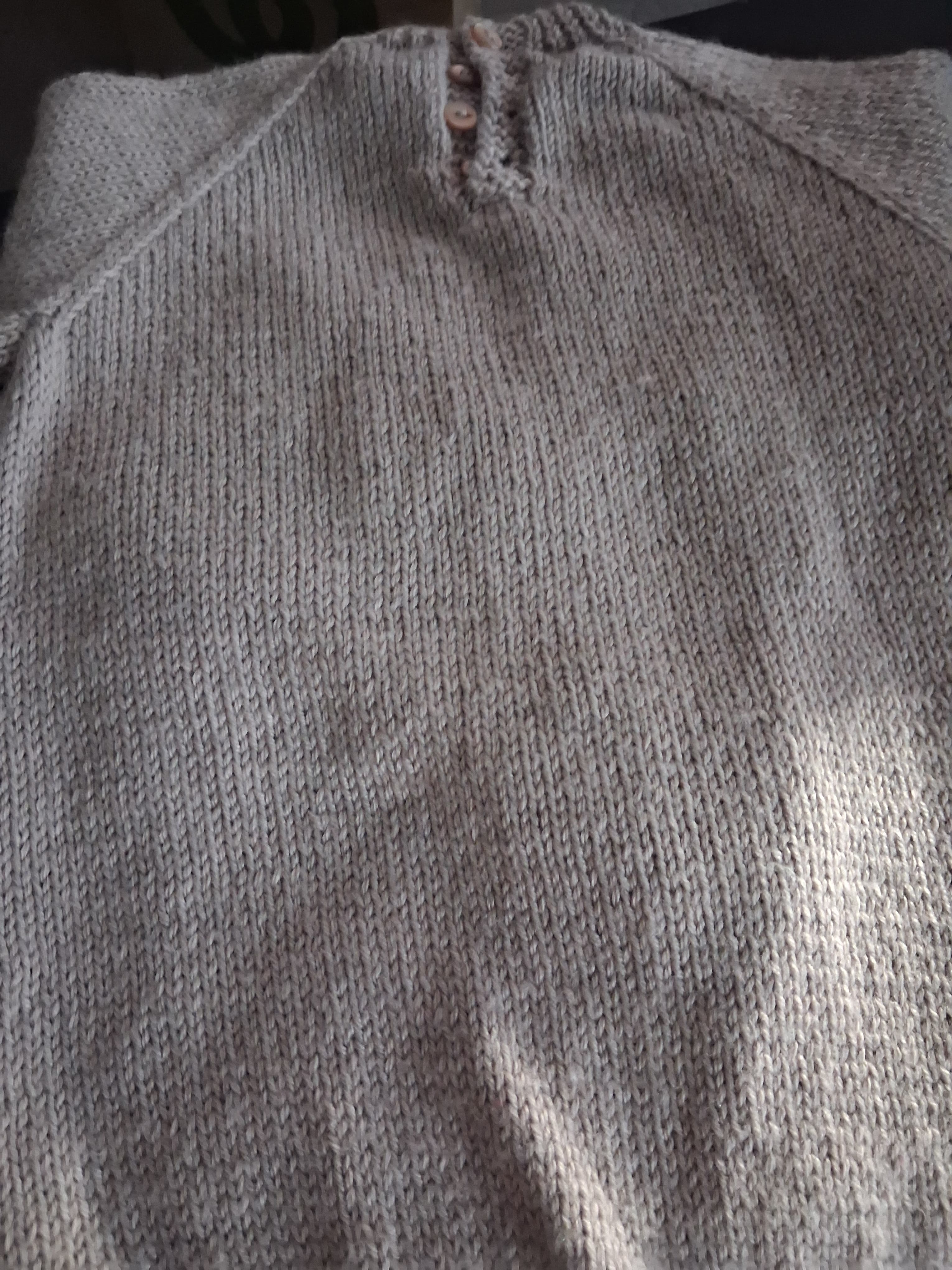 Hand-Knitted Giraffe Motif Toddler Sweater — photo 3 of 3