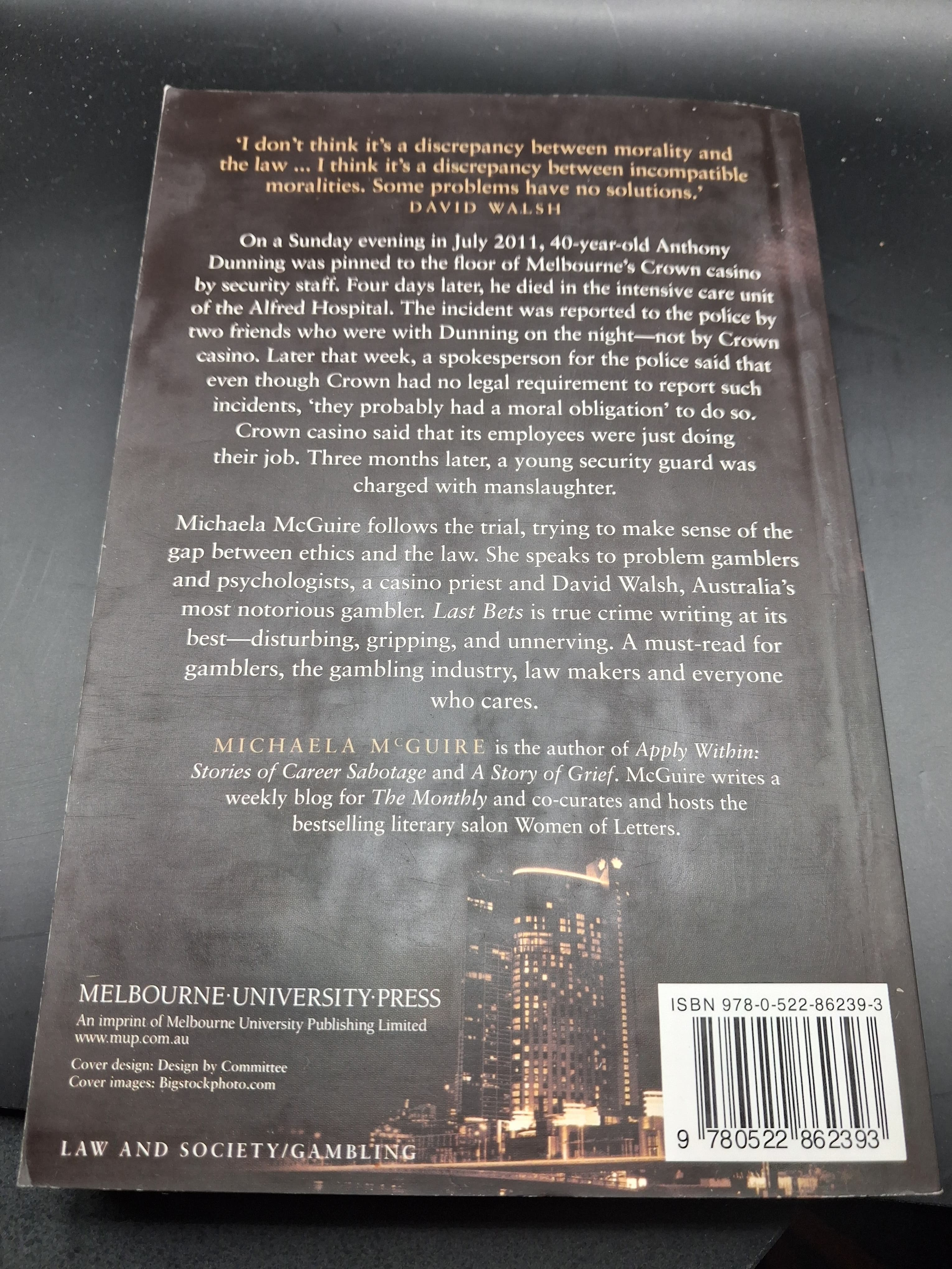 Last Bets: A True Story of Gambling, Morality and the Law by Michaela McGuire — photo 3 of 3