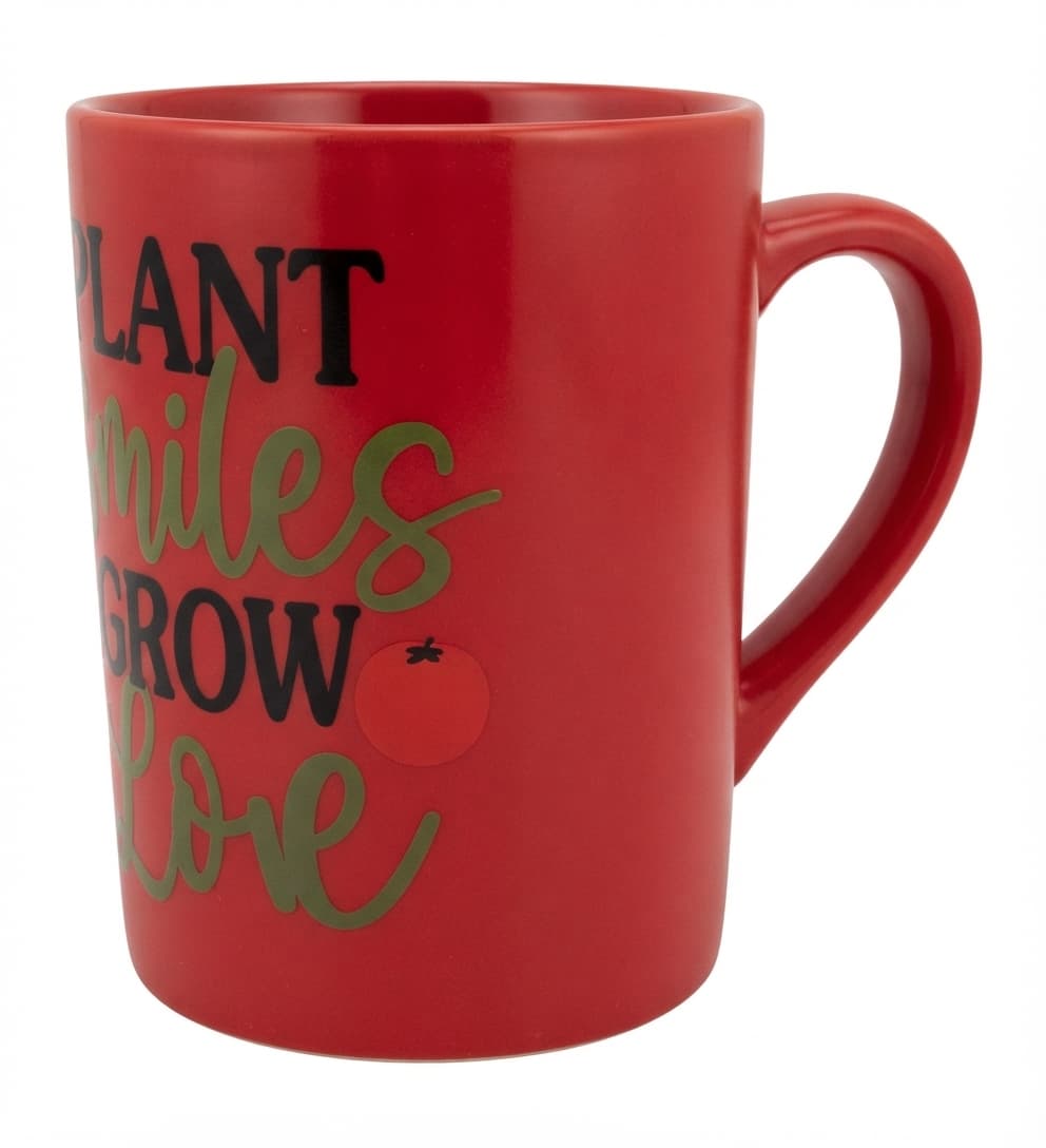 Reimageined Futures: Ceramic Mug 'Plant Smiles Grow Love' — photo 1 of 6