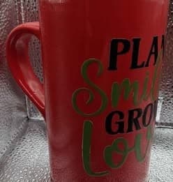 Reimageined Futures: Ceramic Mug 'Plant Smiles Grow Love' — photo 4 of 6
