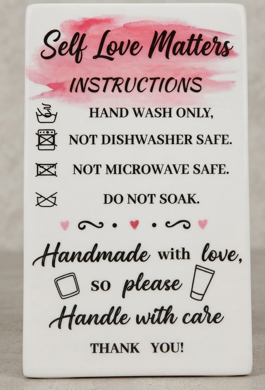 Reimagined Futures: Ceramic Wax Warmer - Self Love Matters Design - White — photo 1 of 6