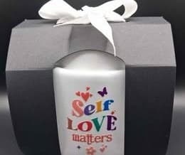 Reimagined Futures: Ceramic Wax Warmer - Self Love Matters Design - White — photo 3 of 6