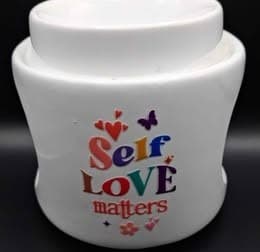 Reimagined Futures: Ceramic Wax Warmer - Self Love Matters Design - White — photo 6 of 6
