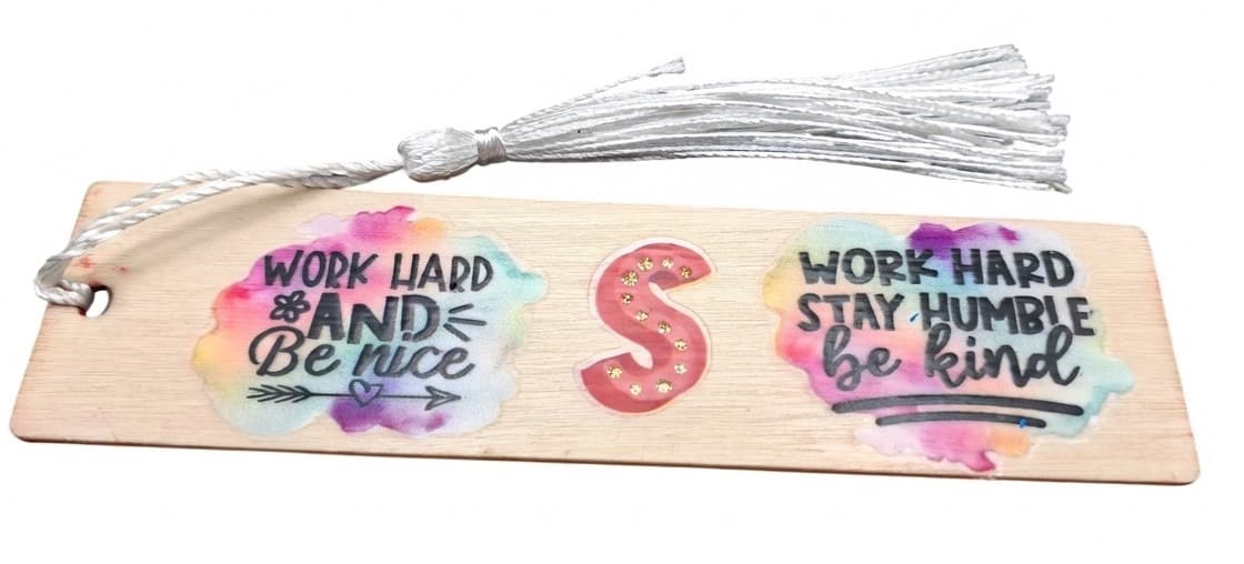 πβ¨ Reimagined Futures Handmade Wooden Bookmark β¨π β photo 2 of 2