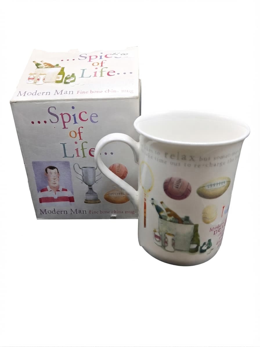 Spice of Life Modern Man Fine Bone China Mug with Original Box — photo 1 of 4