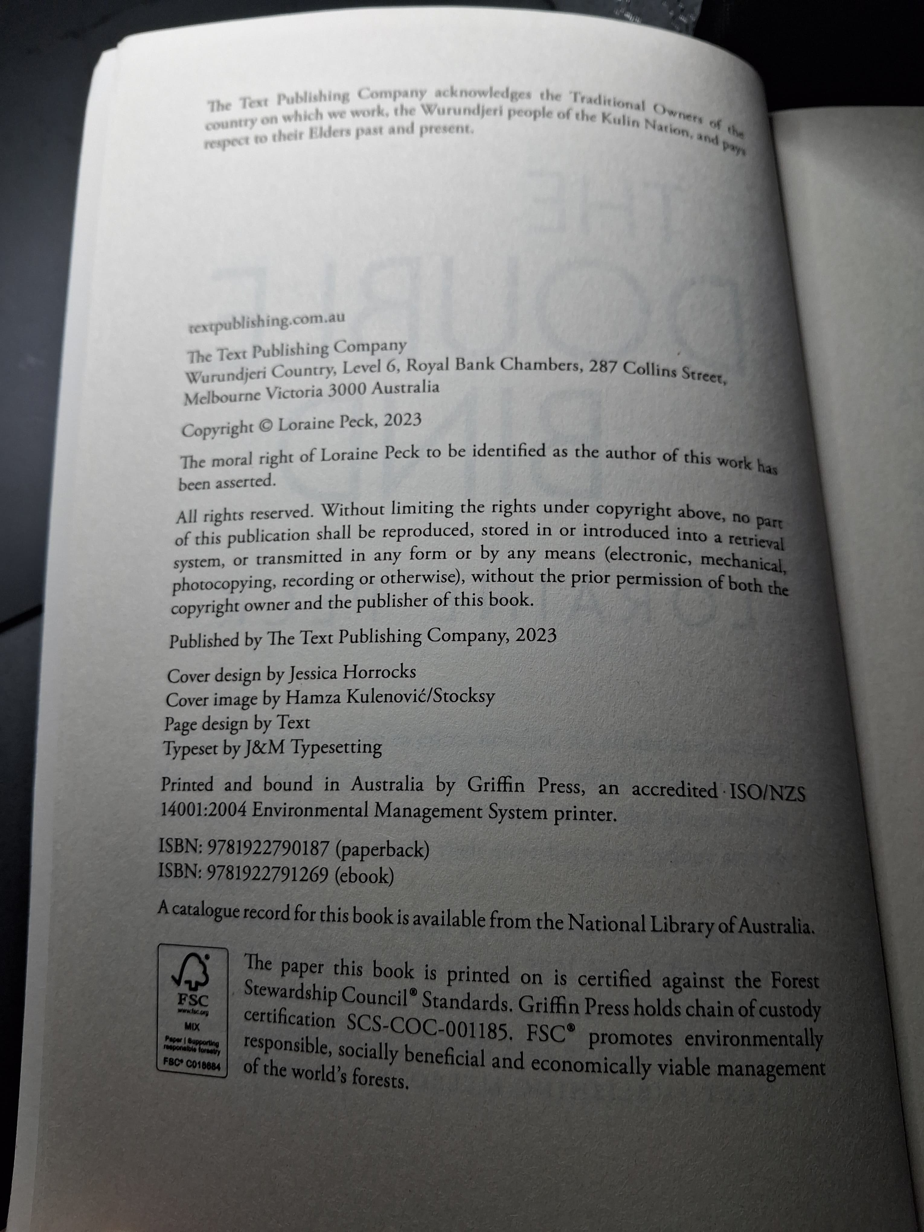 The Double Bind by Loraine Peck — photo 3 of 3