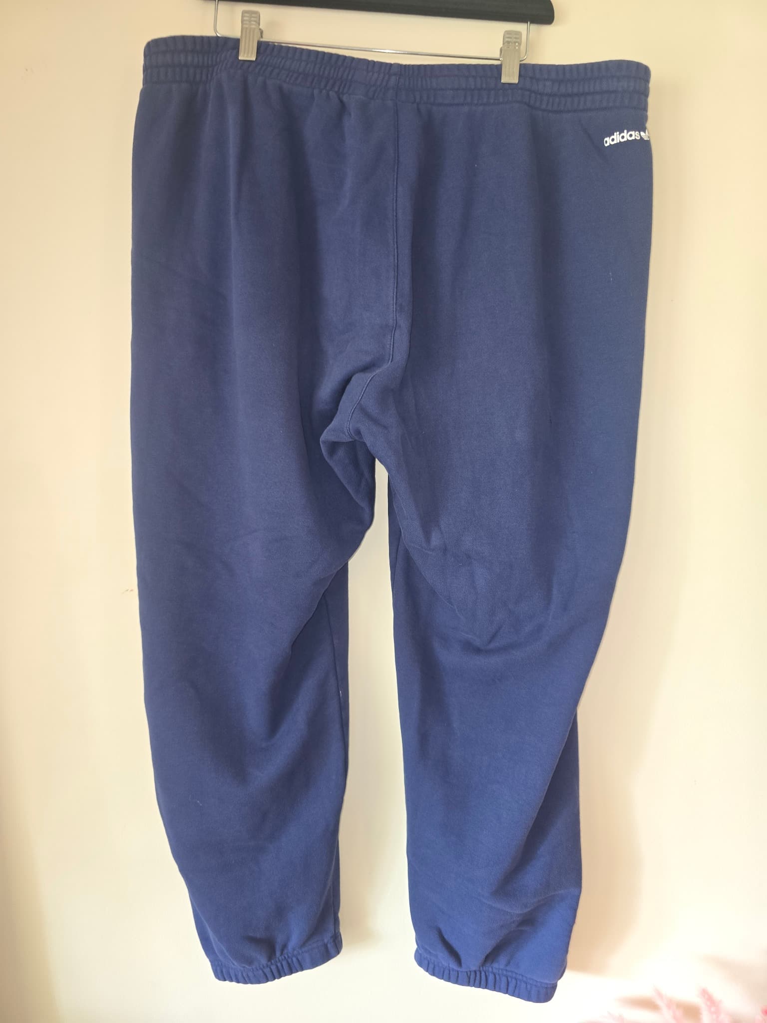 Adidas Originals Trefoil Circle Logo Sweatpants Navy Blue Men's 2XL — photo 5 of 7