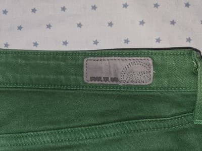 AG Adriano Goldschmied The Stevie Ankle Slim Straight Jeans Green Women's 28 — photo 5 of 5