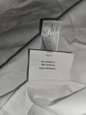 Burberry London Button-Down Shirt Decorative Buttons White Men's M — photo 5 of 13