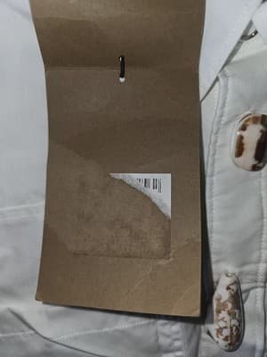 Burberry London Button-Down Shirt Decorative Buttons White Men's M — photo 7 of 13