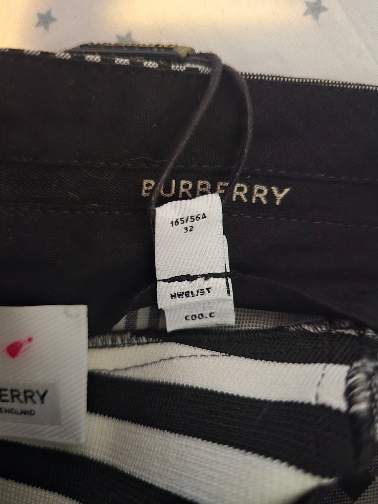 Burberry NWT Black White Gingham Check Plaid Mini Skirt Size IT 34 US 02 NWT — photo 13 of 15