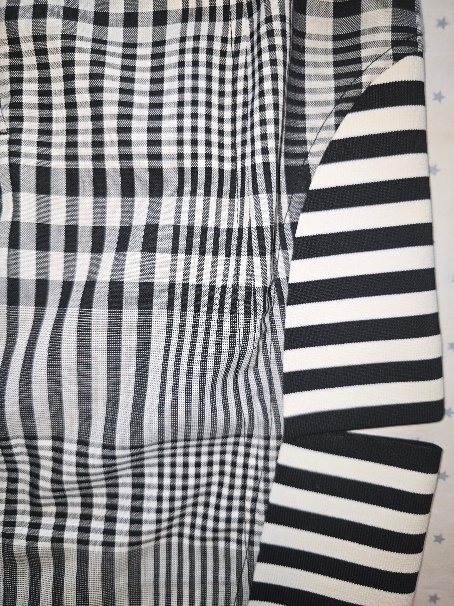 Burberry NWT Black White Gingham Check Plaid Mini Skirt Size IT 34 US 02 NWT — photo 3 of 15
