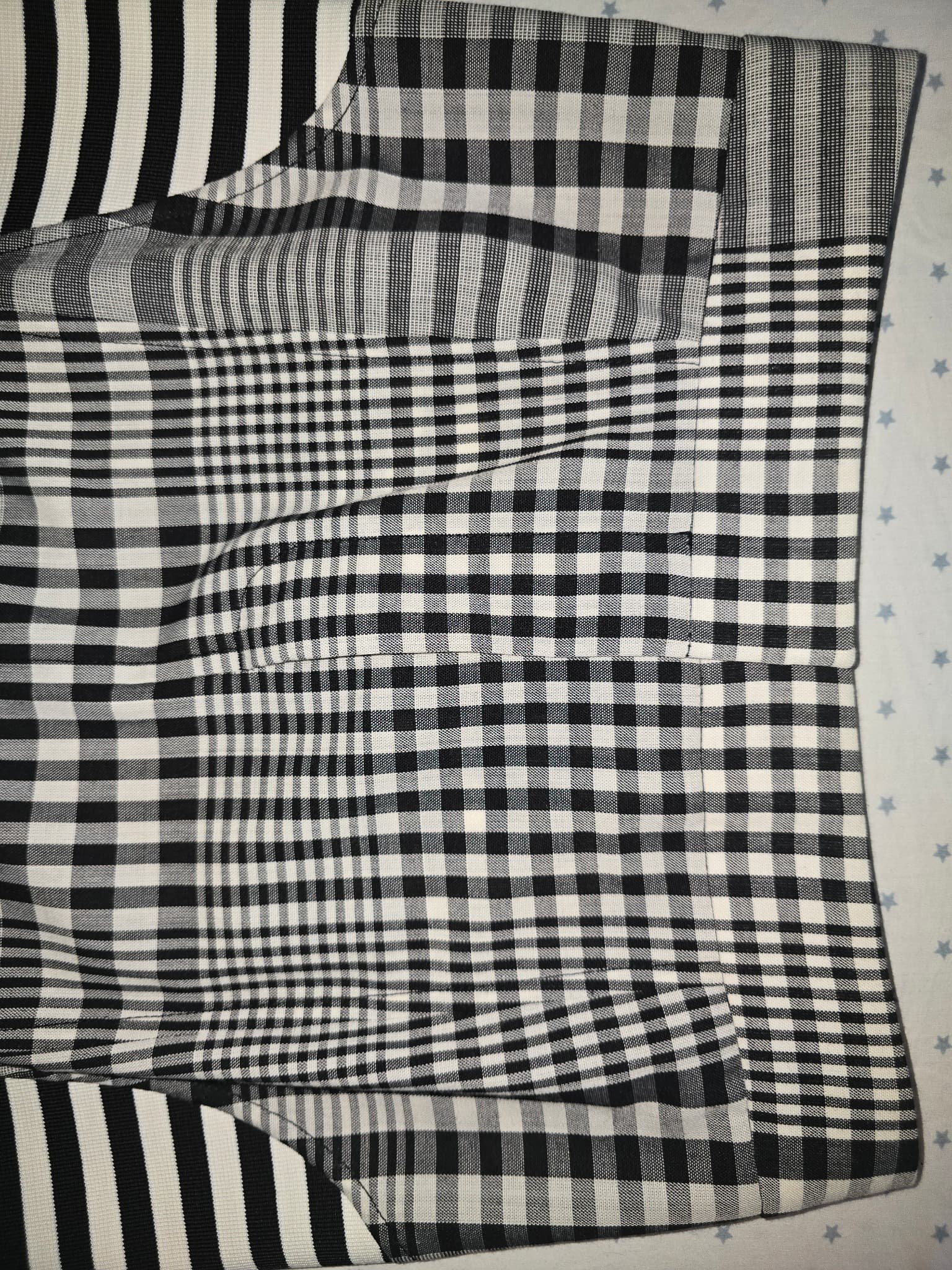 Burberry NWT Black White Gingham Check Plaid Mini Skirt Size IT 34 US 02 NWT — photo 4 of 15