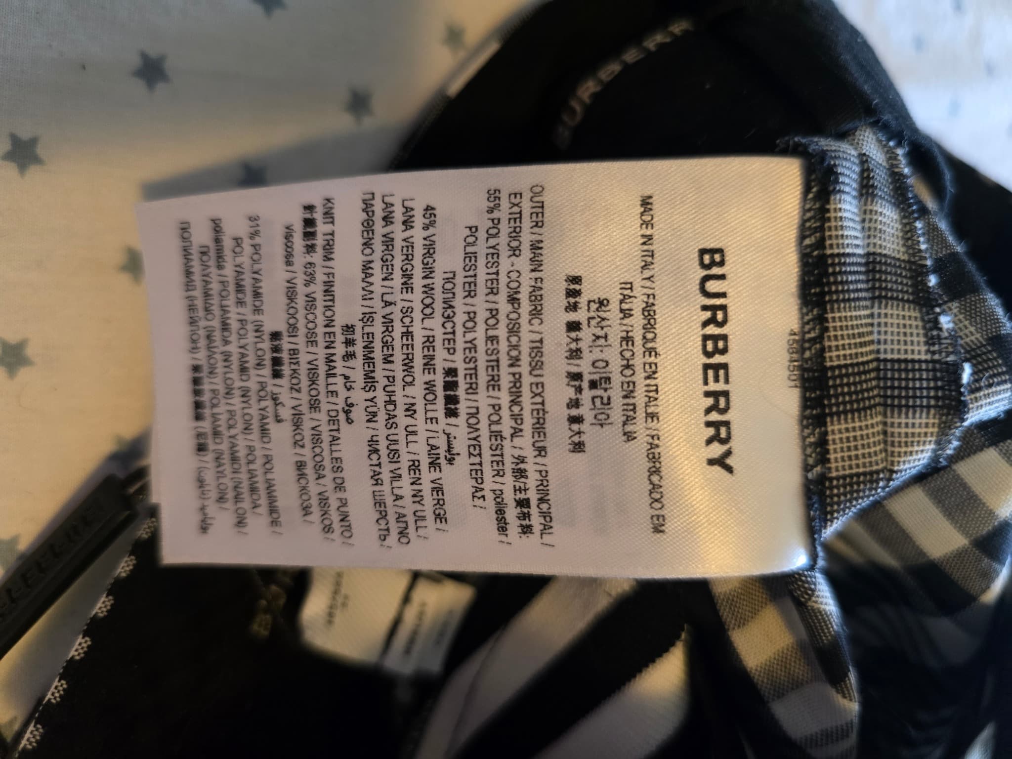 Burberry NWT Black White Gingham Check Plaid Mini Skirt Size IT 34 US 02 NWT — photo 10 of 15