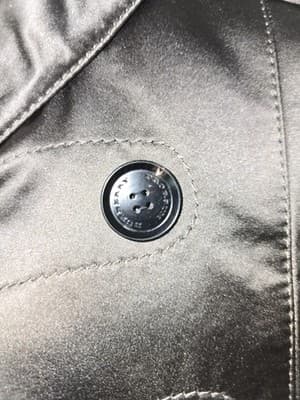 Burberry Prorsum Military Jacket Silk Satin Brown Women's 38 — photo 5 of 8