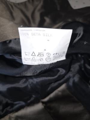 Burberry Prorsum Military Jacket Silk Satin Brown Women's 38 — photo 8 of 8