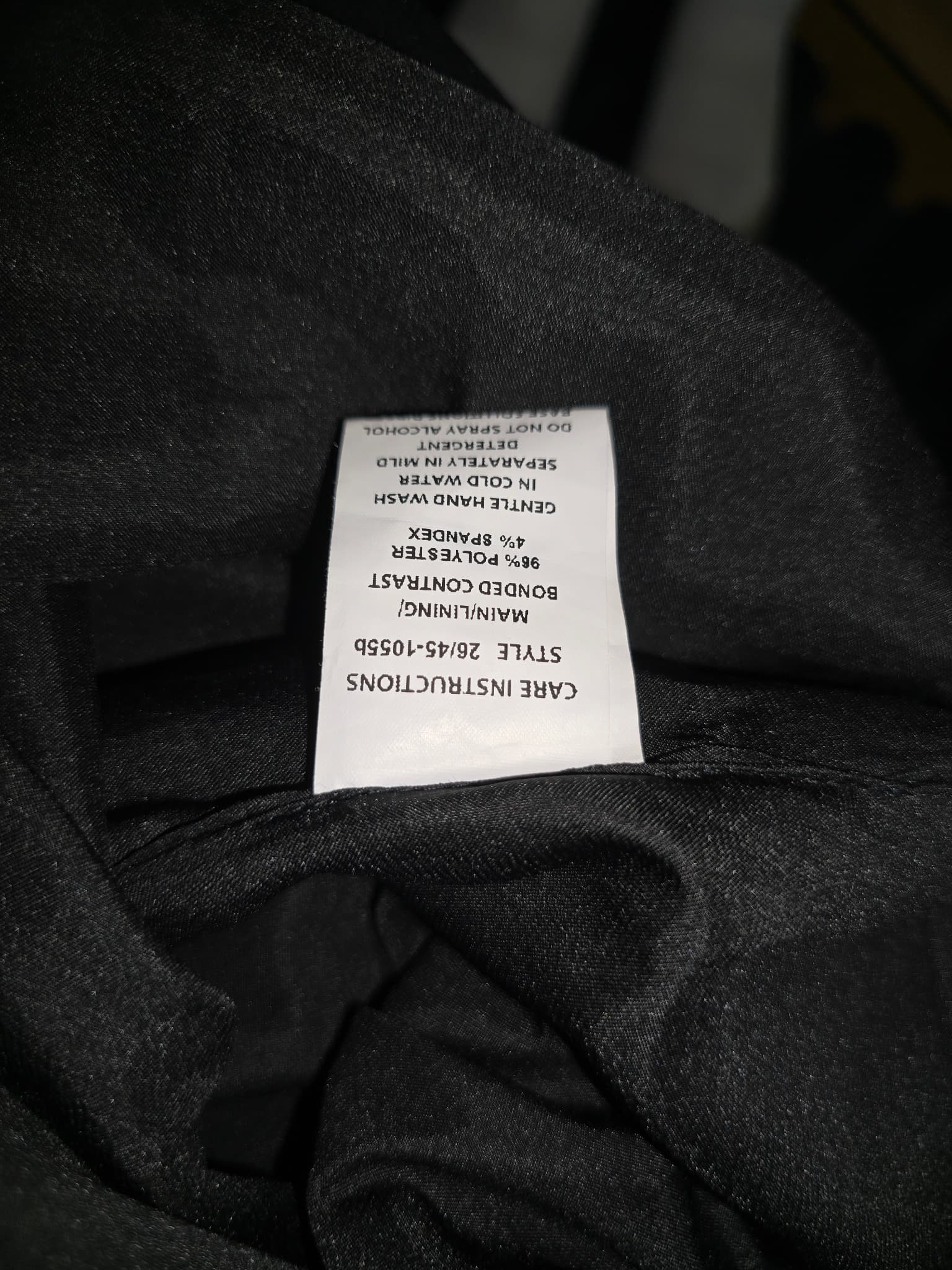 BY JOHNNY. Peplum Midi Dress Tie Straps Black Women's 8 — photo 3 of 6