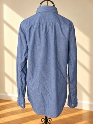 Charles Tyrwhitt Button-Down Shirt Slim Fit Blue Men's L — photo 2 of 3