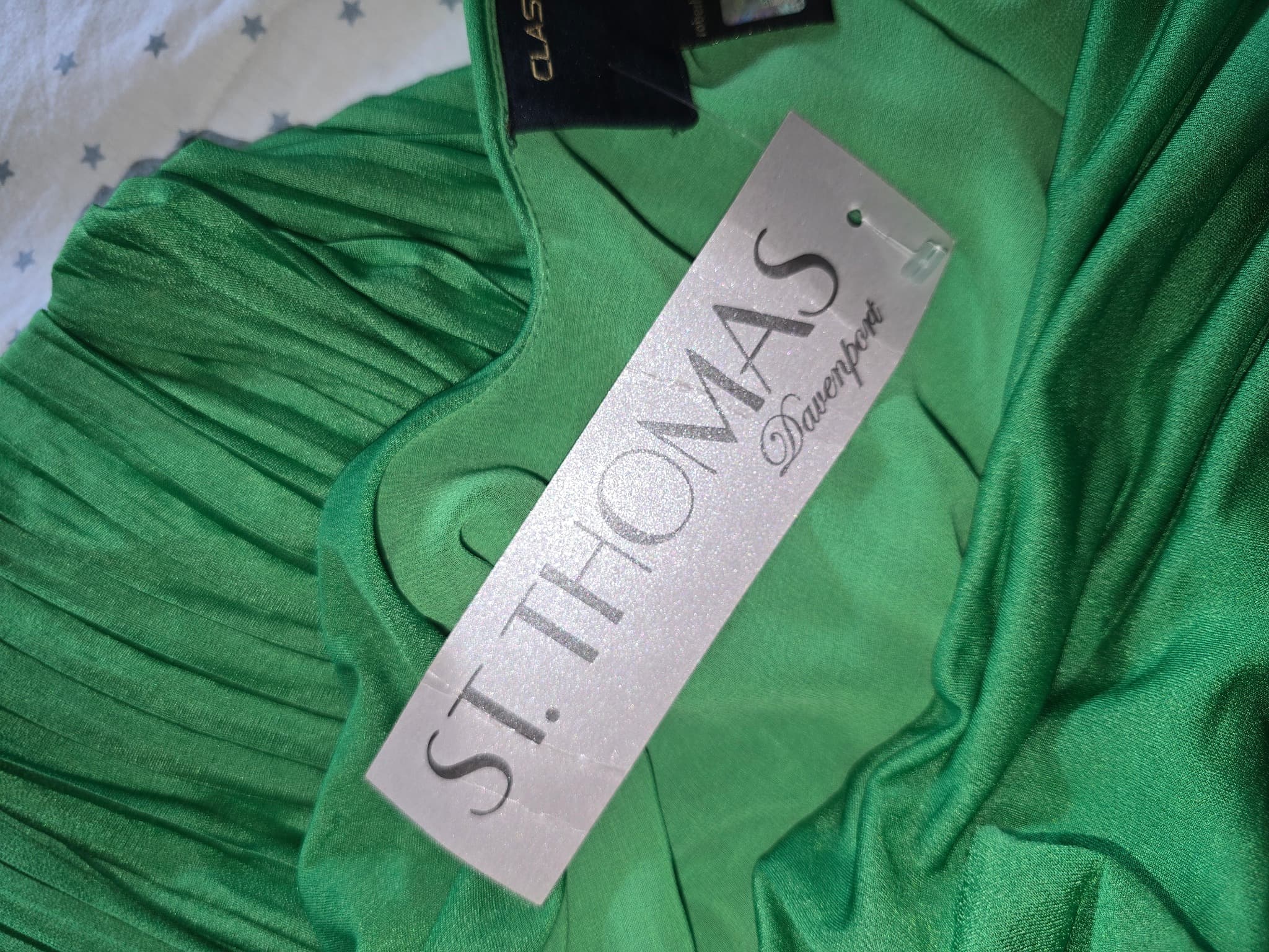 Class Roberto Cavalli Midi Dress Cowl Neck Pleated Green Women's — photo 8 of 12