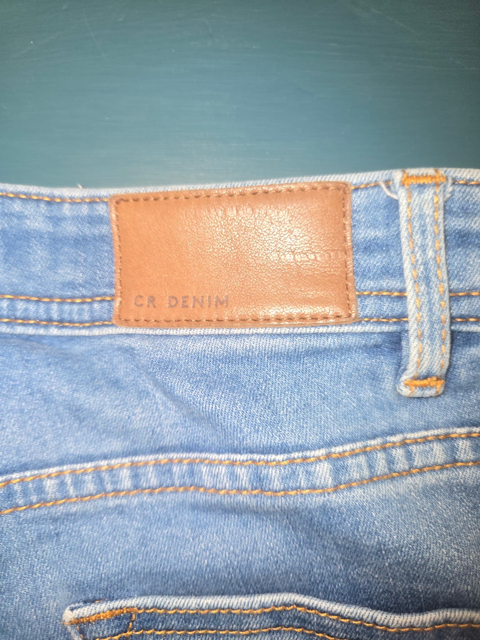 Country Road High Rise Skinny Jeans Button Fly Light Blue Women's 4 — photo 5 of 5