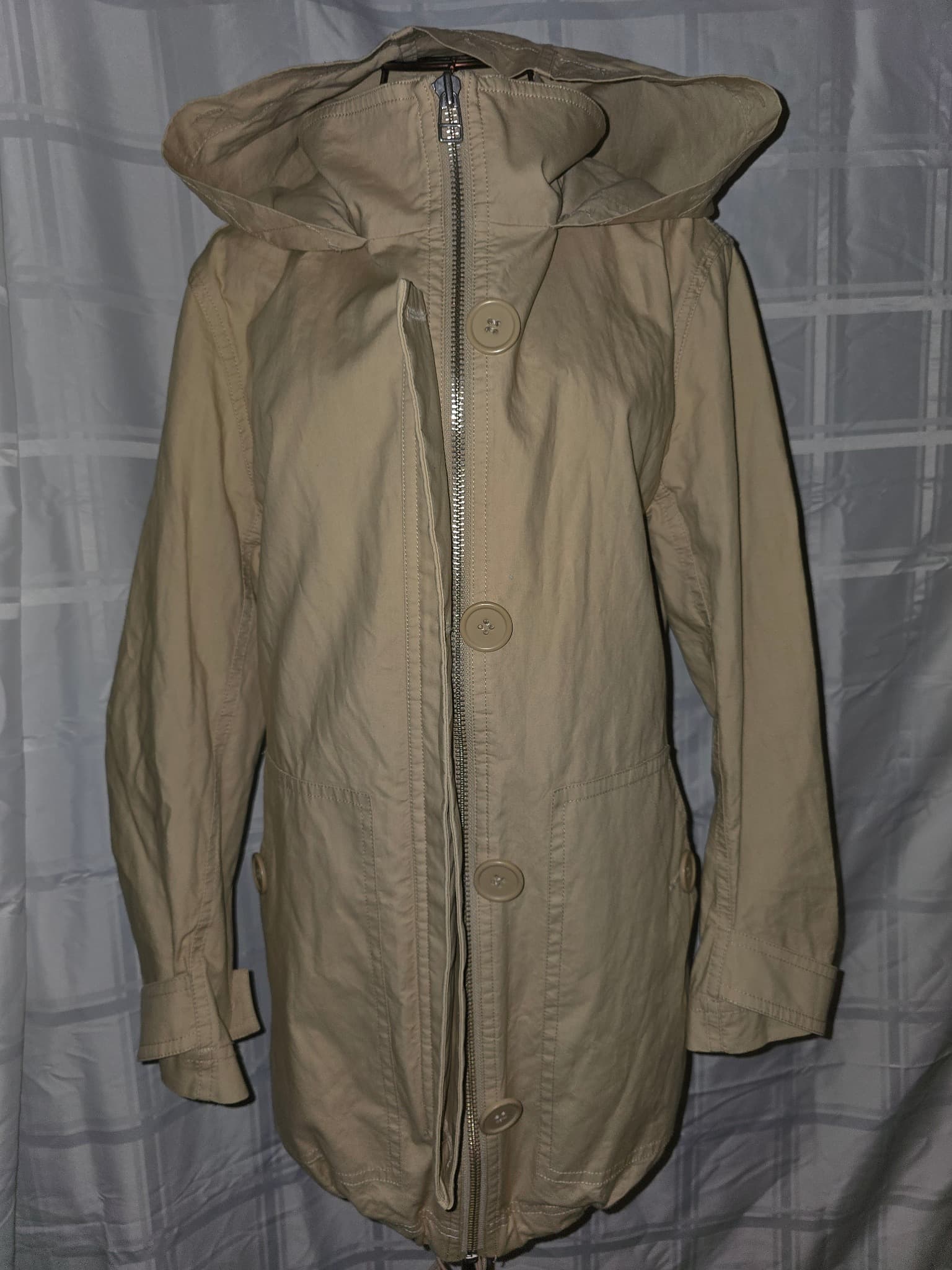 Country Road Utility Jacket Hooded Tan Women's XXS — photo 5 of 14