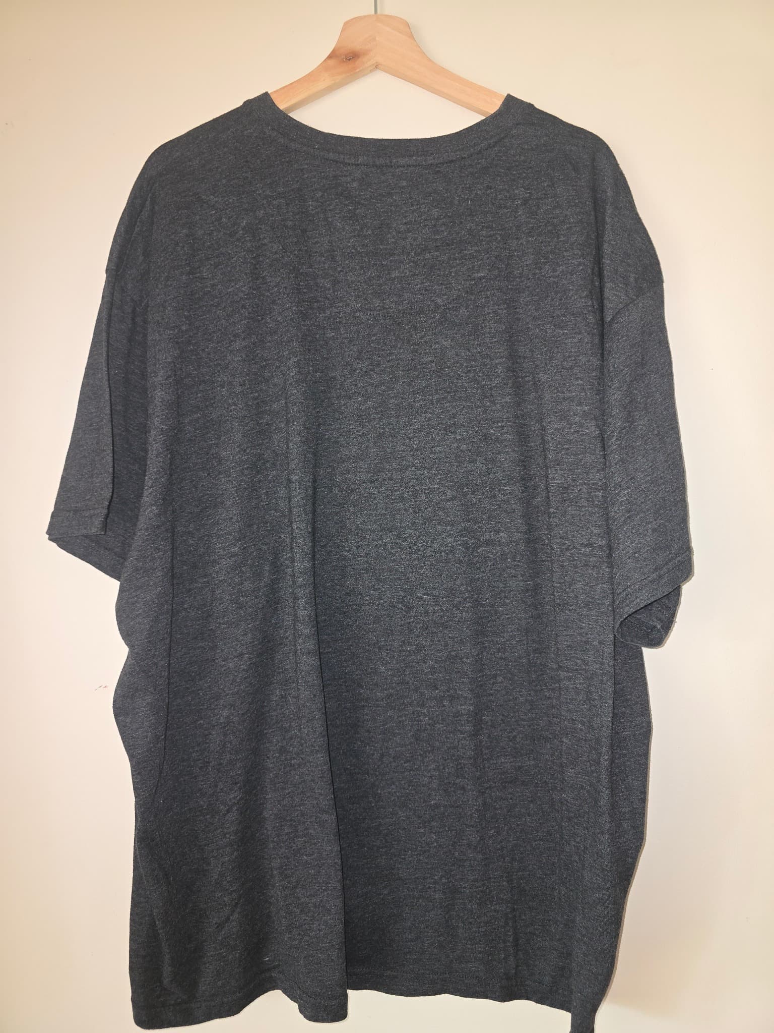 DBK Mens Apparel V-Neck T-Shirt Dark Grey Men's 7XL — photo 4 of 4