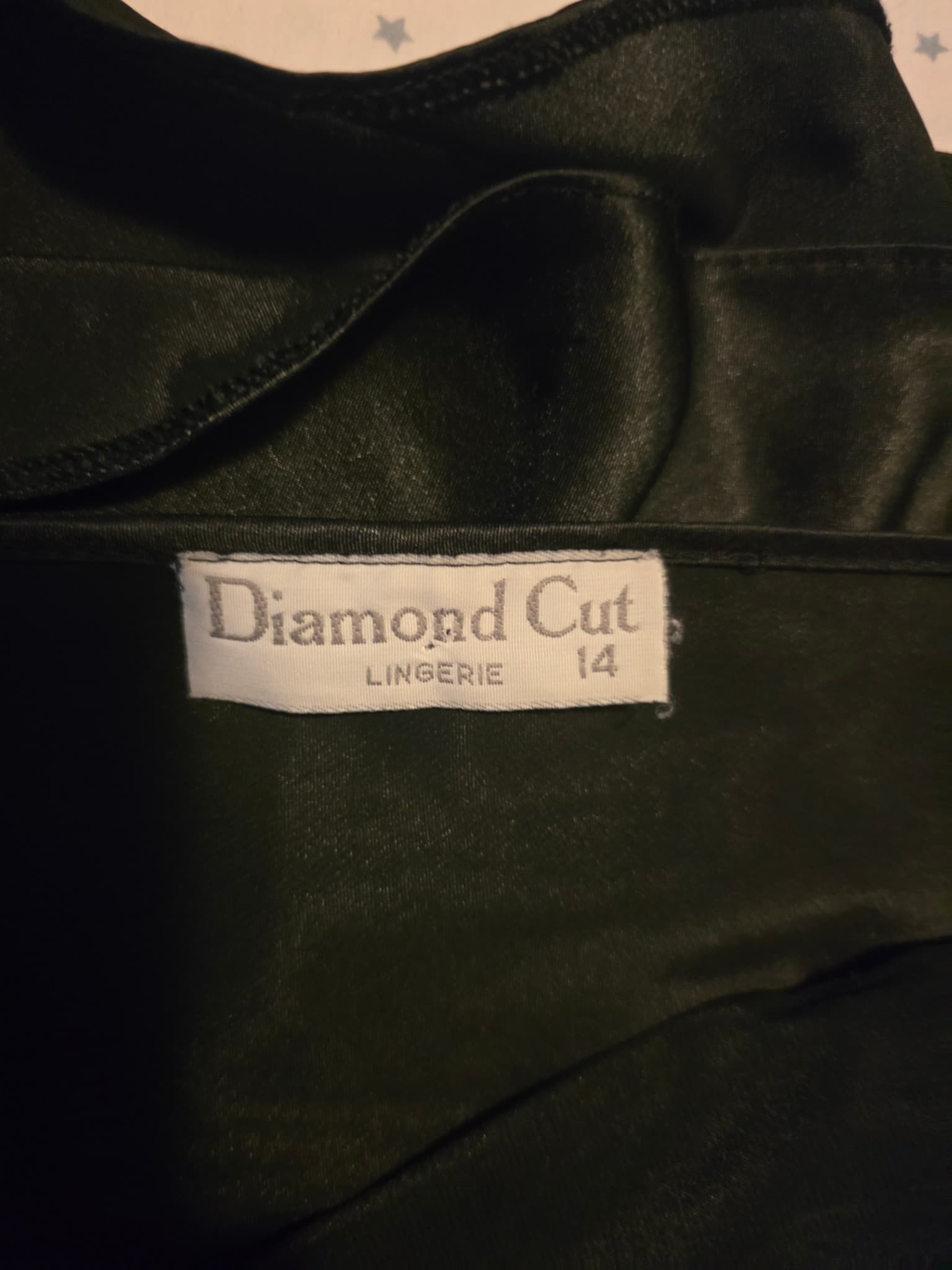 Diamond Cut Strapless Tube Top Satin Black Women's 14 — photo 3 of 5