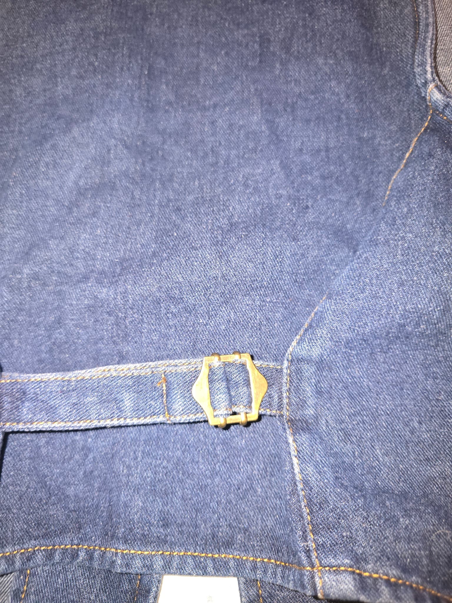 Dickies Denim Vest Button Up Blue Women's 10 — photo 7 of 7