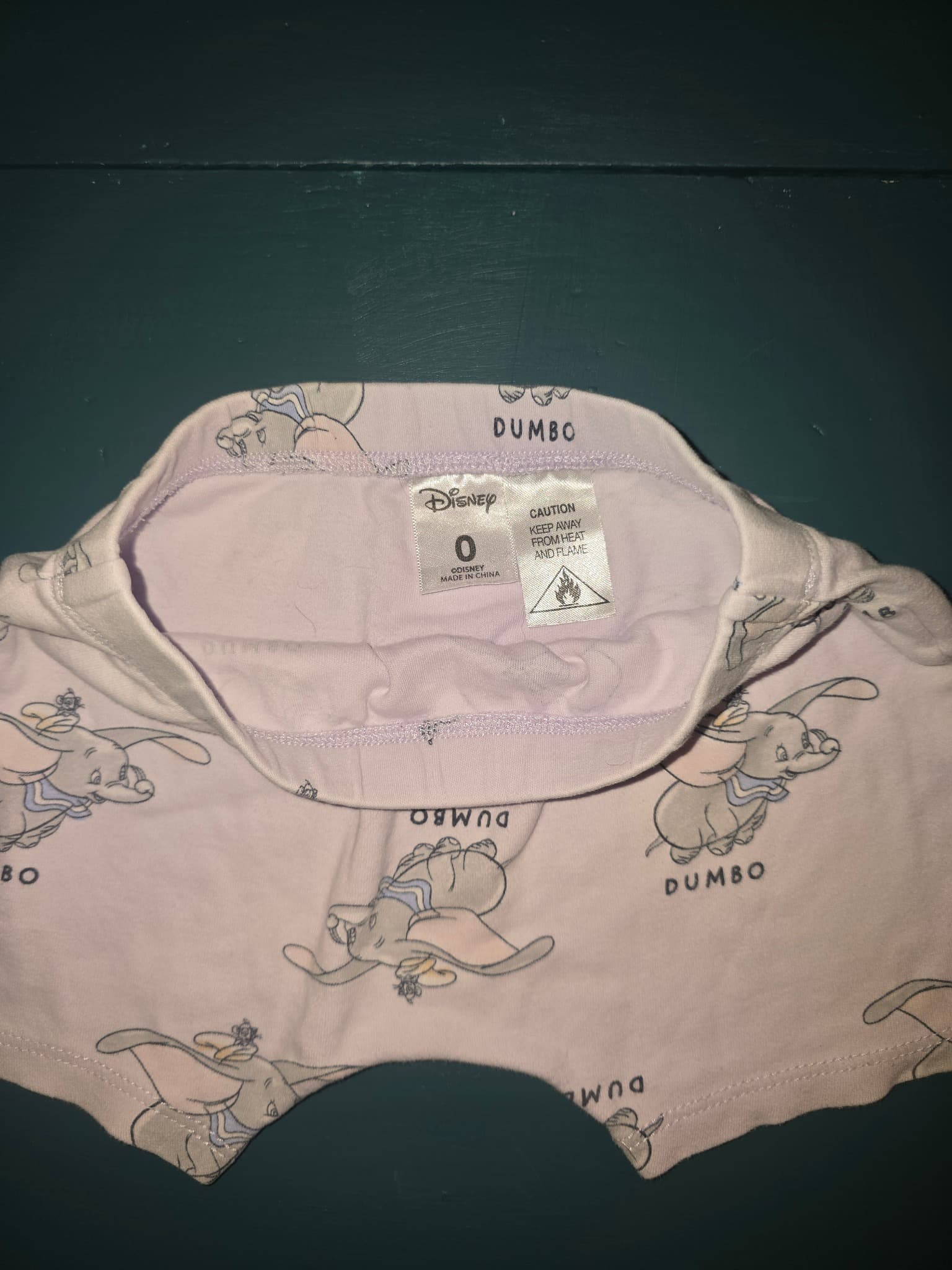 Disney Boxer Briefs Dumbo Print Light Pink Toddler 0 — photo 2 of 3