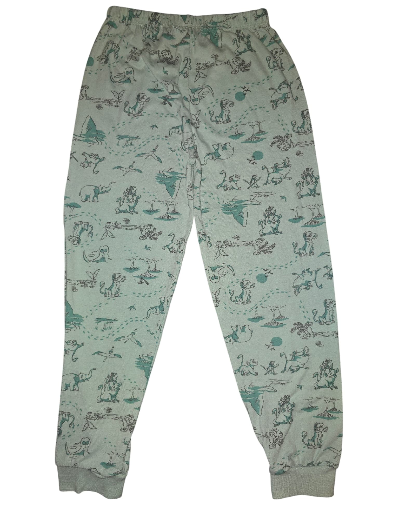 Disney Jogger Pajama Pants The Lion King Print Light Green Kids 6 — photo 1 of 4