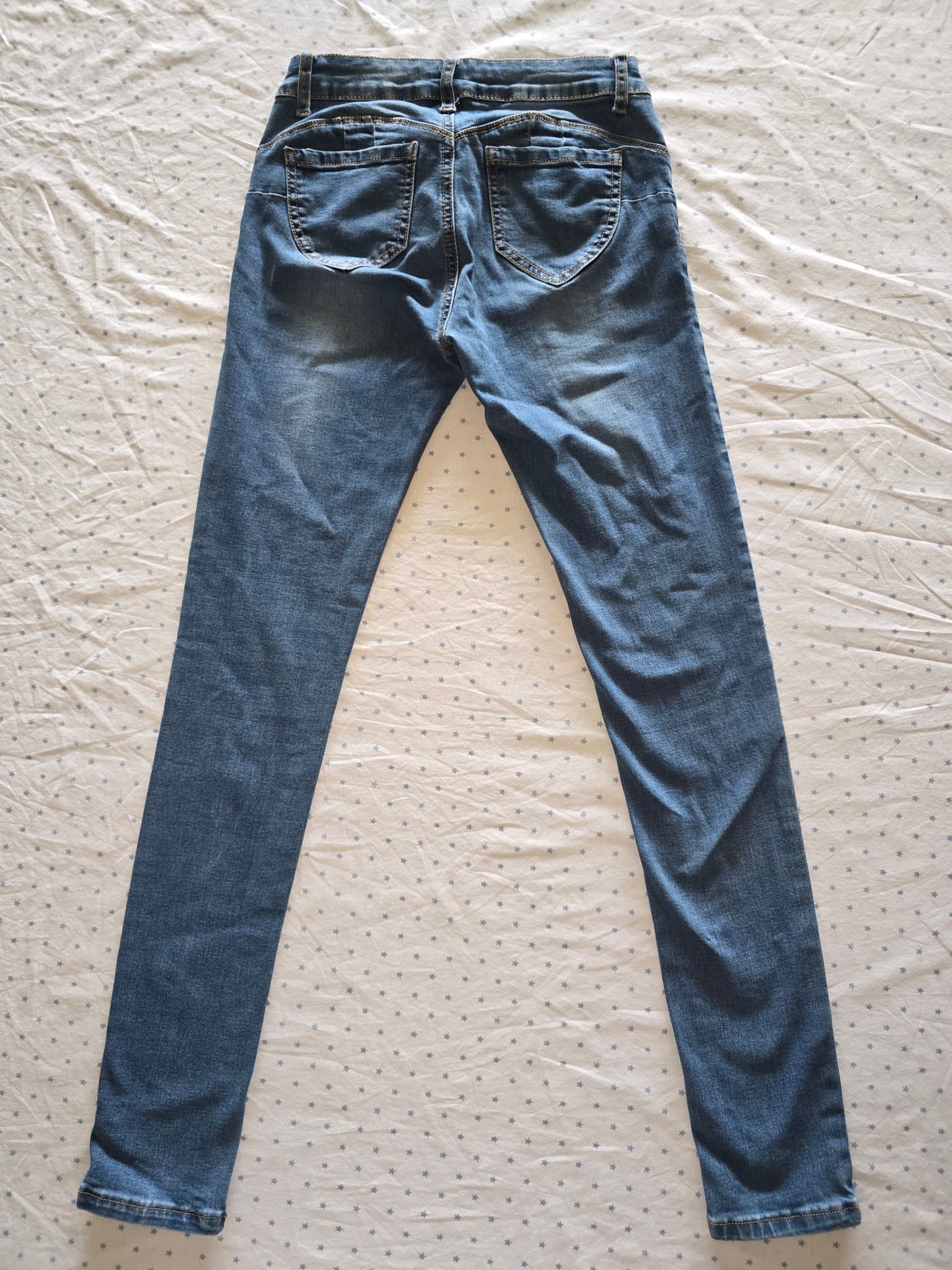 Dollhouse Skinny Jeans Stretch Denim Blue Women's 10 — photo 4 of 4
