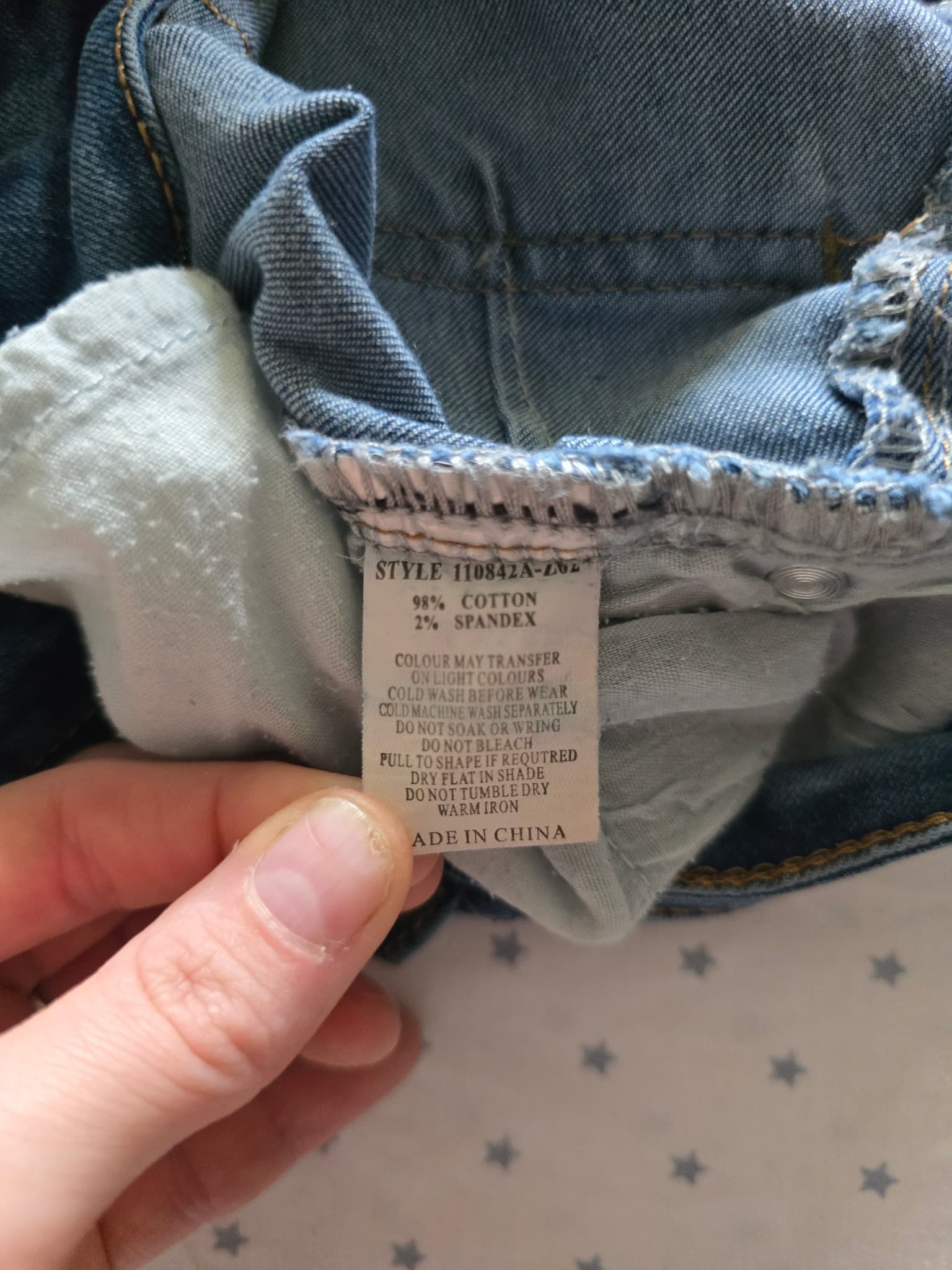 Dollhouse Skinny Jeans Stretch Denim Blue Women's 10 — photo 3 of 4