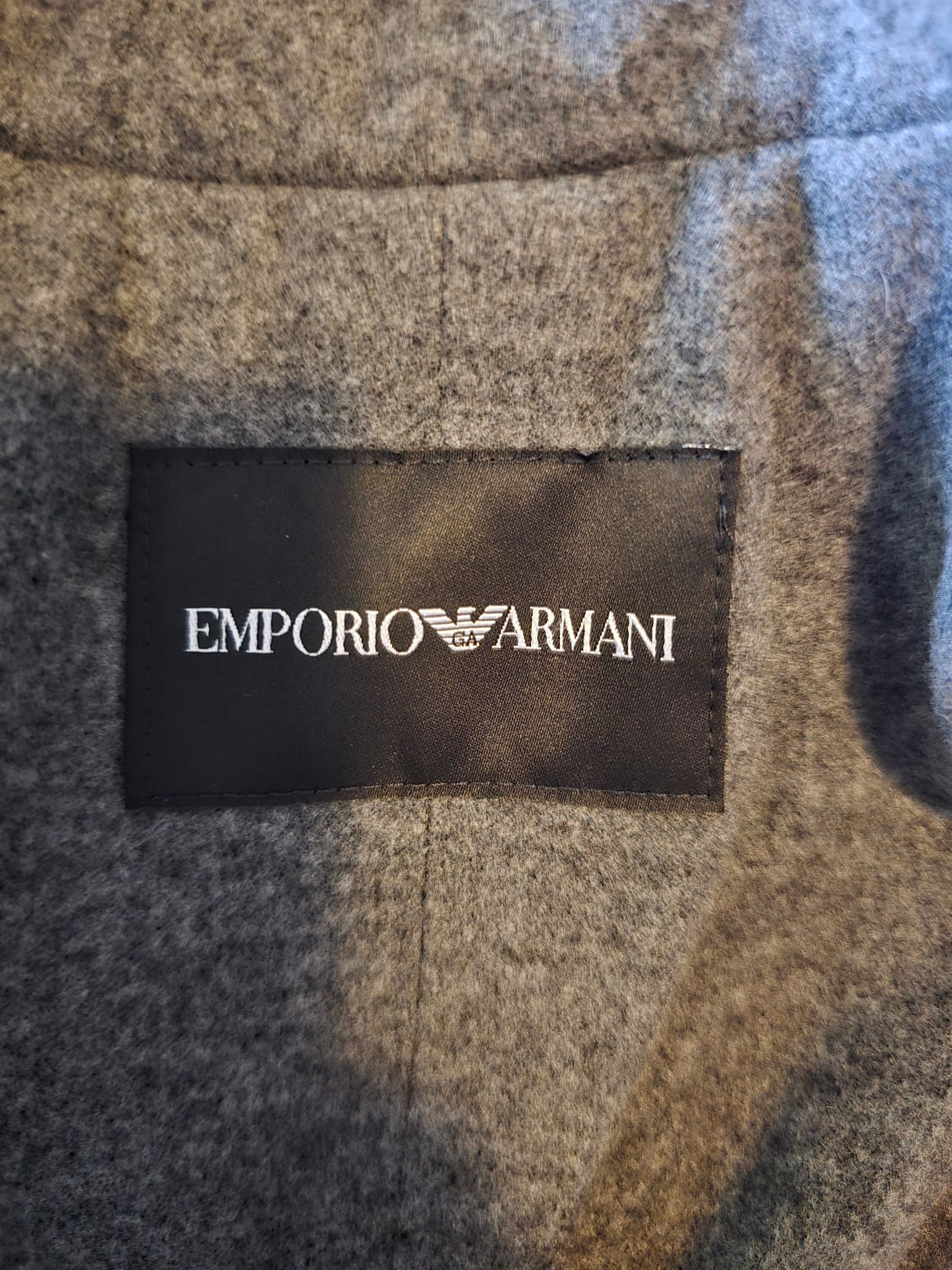 Emporio Armani Quilted Blazer Metallic Polka Dot Teal Women's 38 AU 8-10 — photo 7 of 11